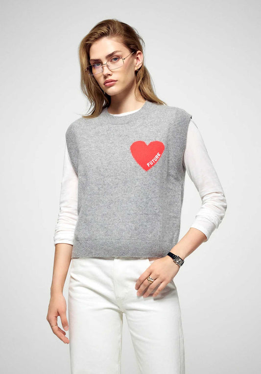 Vest Permwps01303 Gris-Chine-Fonce-F