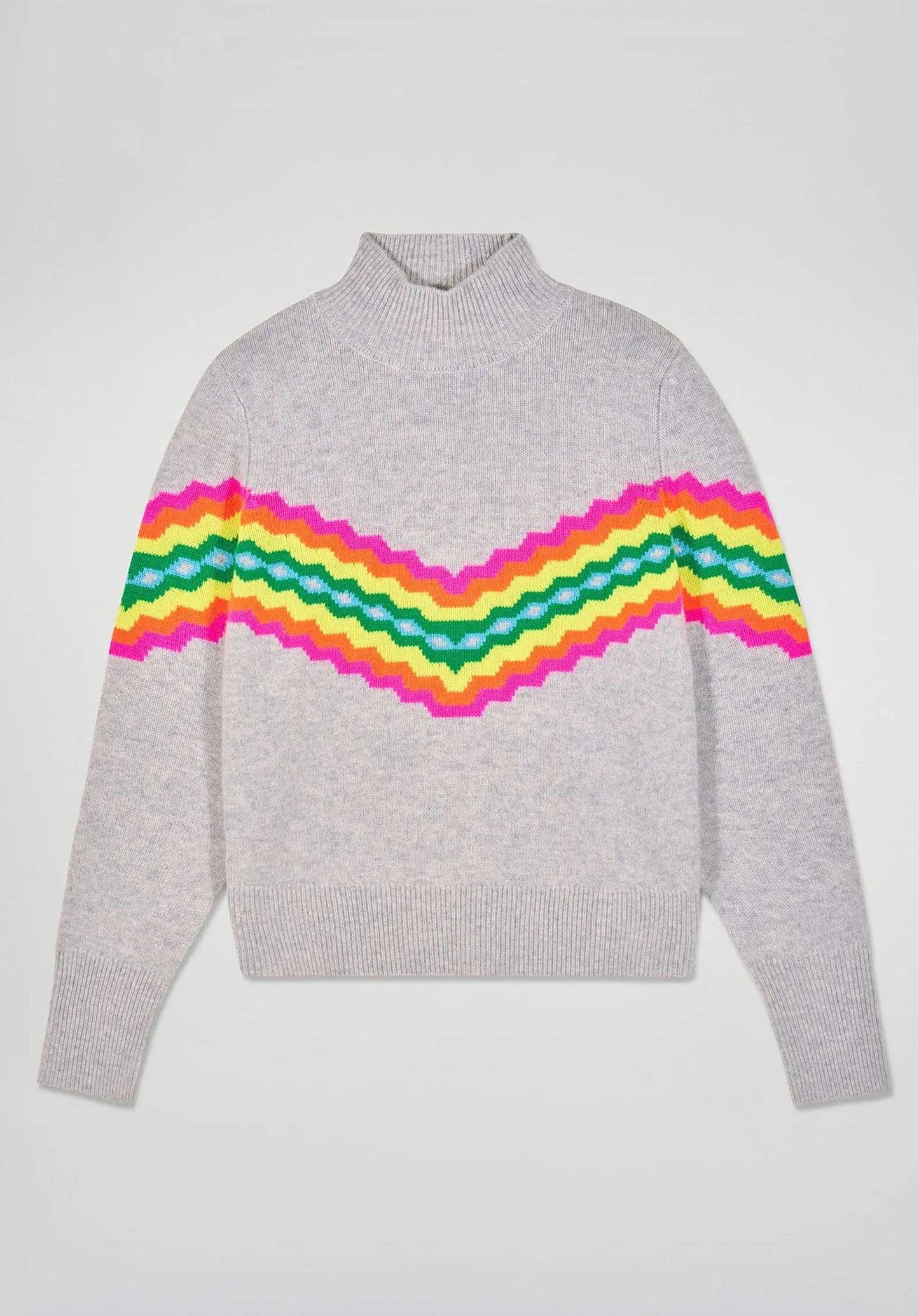 Pullover 2501wpm03327 Gris-Chine-Clair