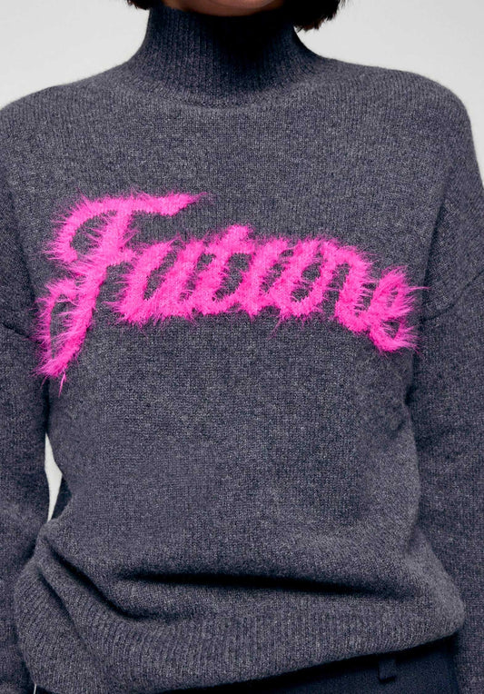 Pullover 2501wpm03338 Anthracite-F