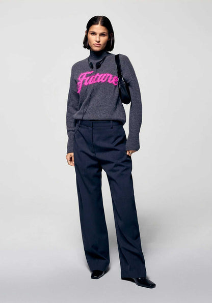 Pullover 2501wpm03338 Anthracite-F