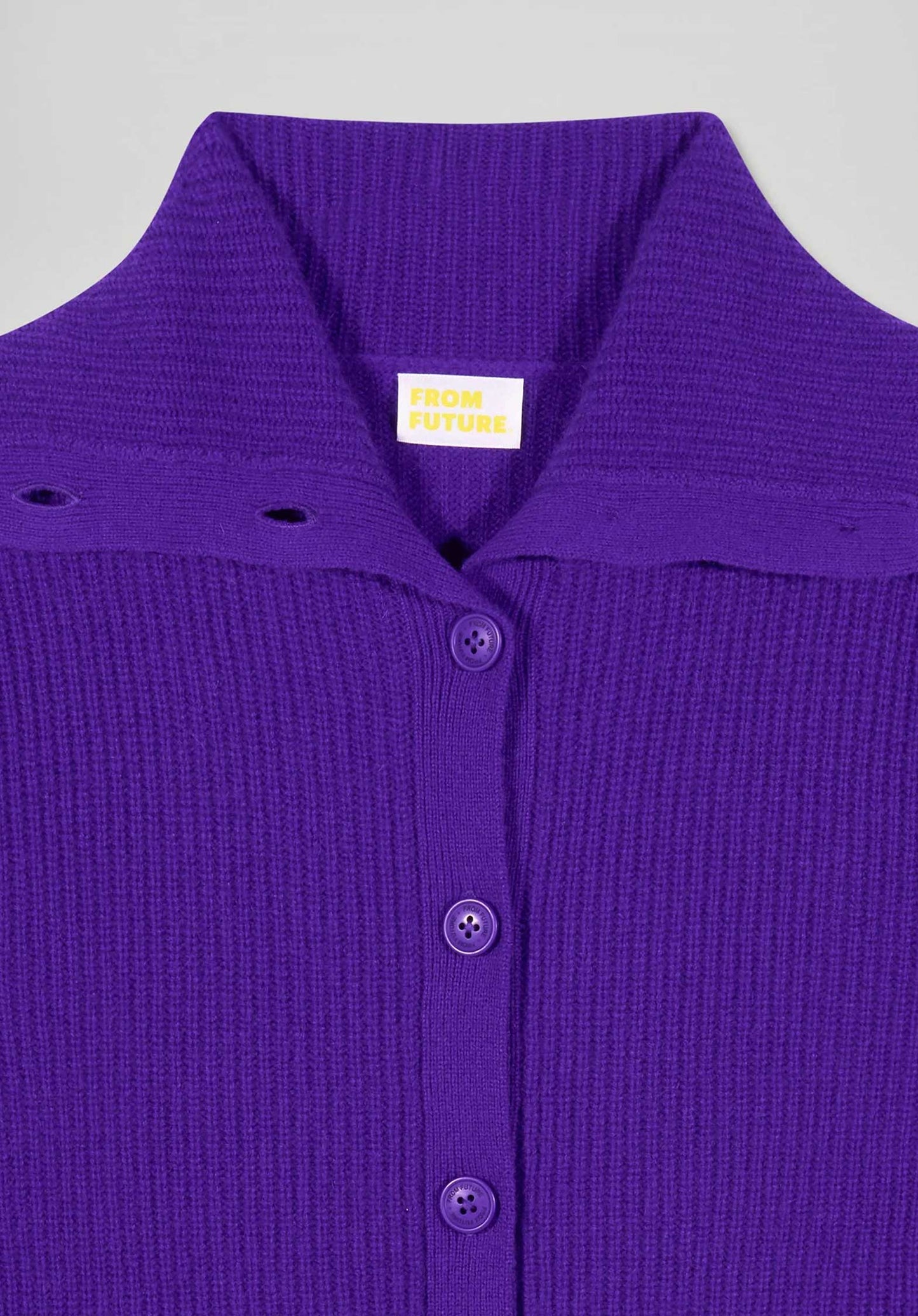 Cardigan Permwpc02132 Velvet-Purple