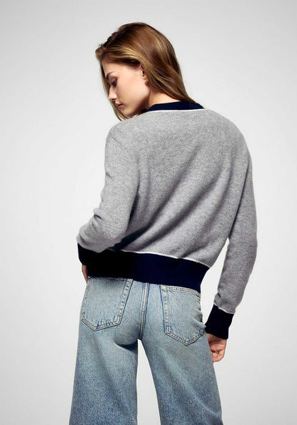 Cardigan 2501wpc03361 Gris-Chine-Fonce-F