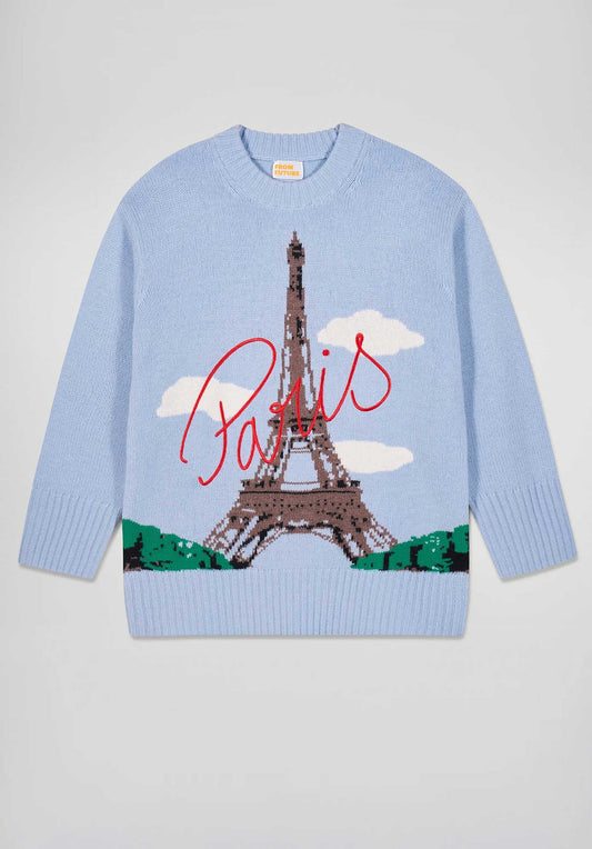 Pullover 2501wpr03278 Smooth-Blue