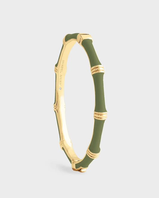 Bangle Bamboo E Hin Ban Olive-Green