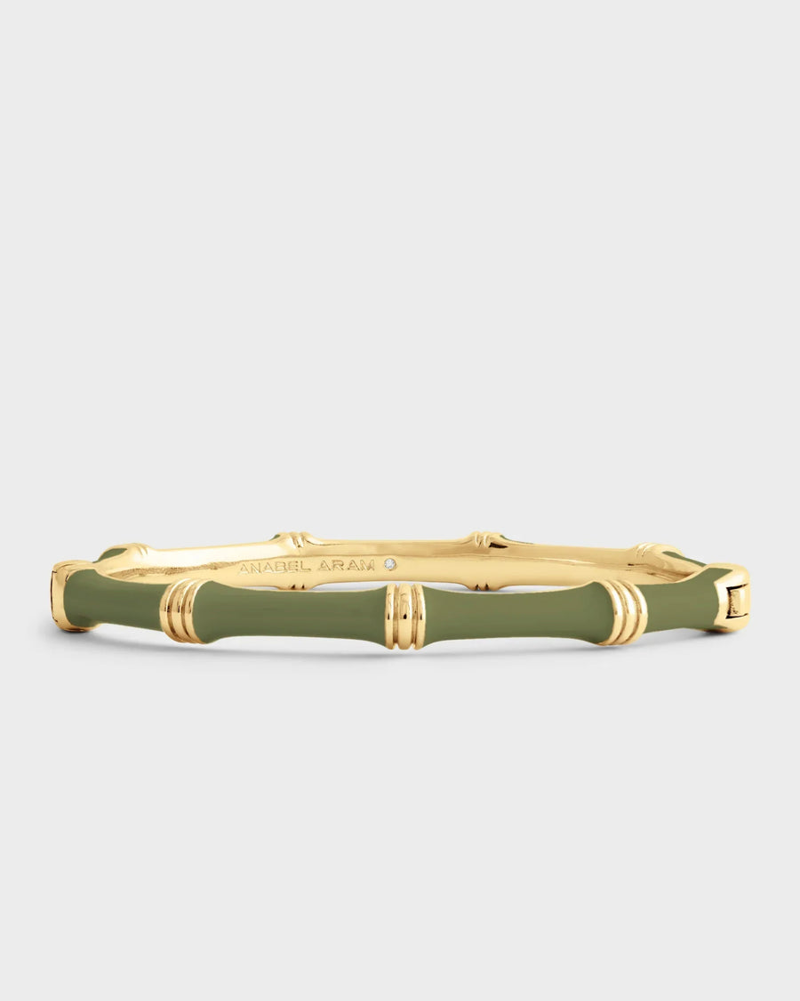 Bangle Bamboo E Hin Ban Olive-Green