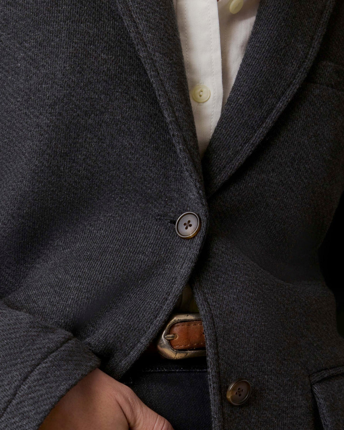 Jacket Wos2507 Black-Sky-Melange
