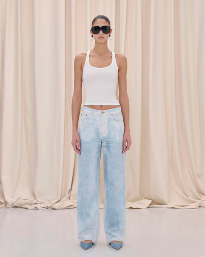 Jeans Korea Short Sunn Sunny-Blue