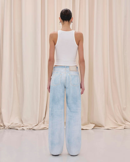 Jeans Korea Short Sunn Sunny-Blue
