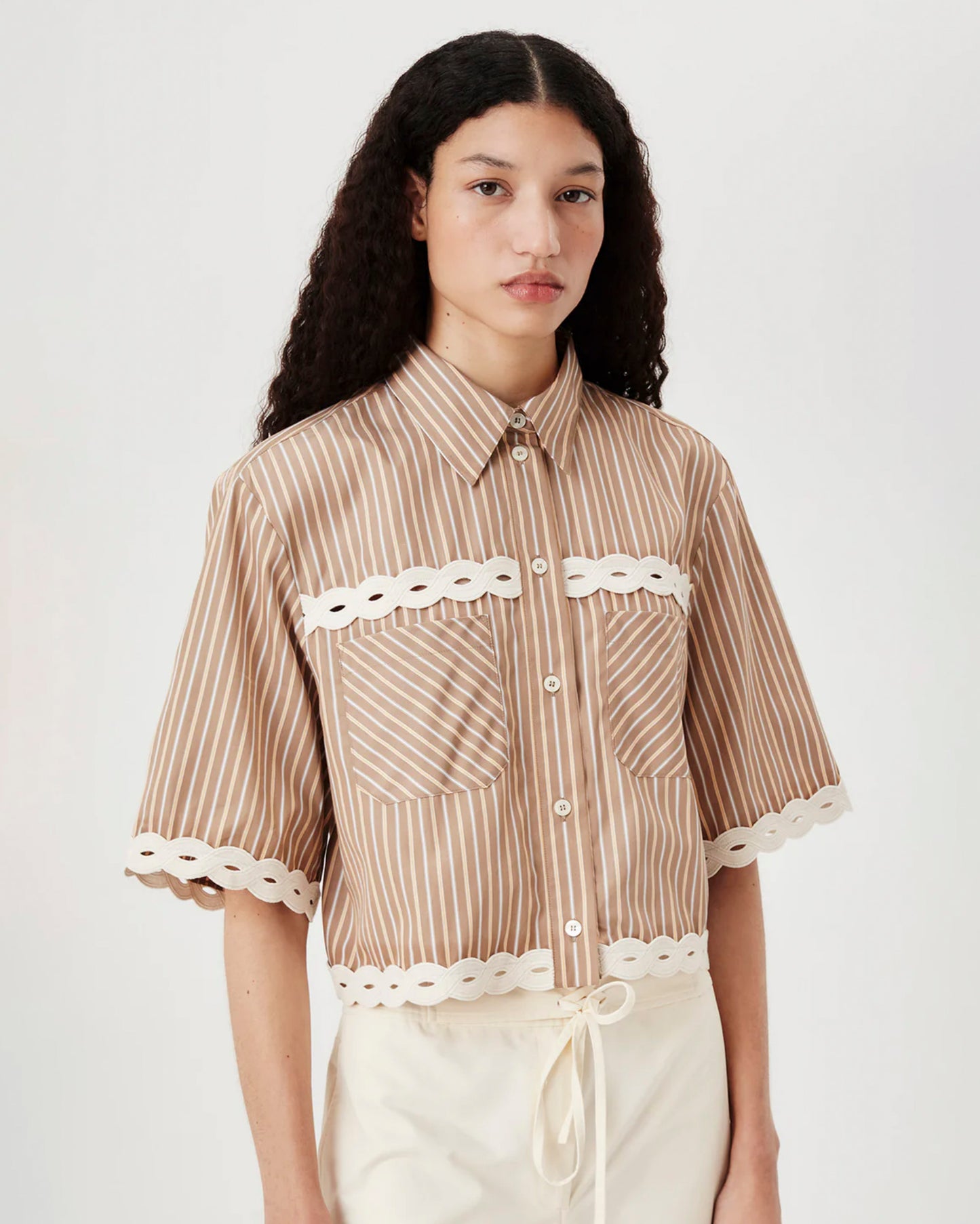 Shirt Caviana Marron