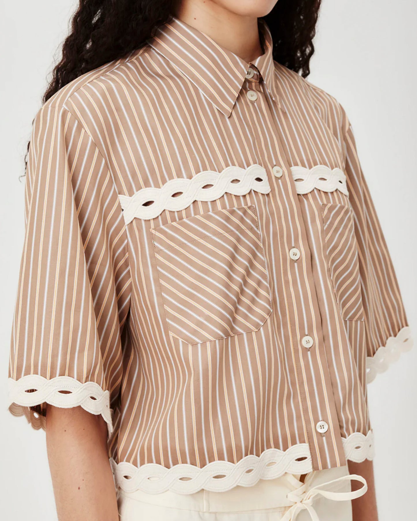 Shirt Caviana Marron