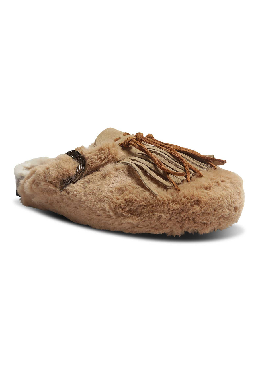 Sandal Frang Sabot Colors Beige-Panna