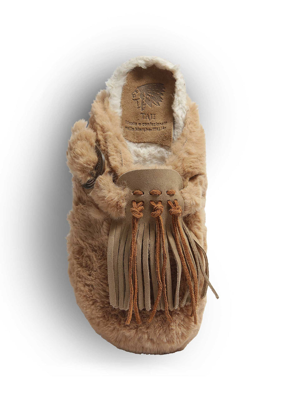 Sandal Frang Sabot Colors Beige-Panna