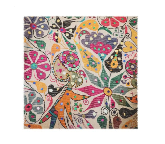 Scarf Ela Single Face Paillette