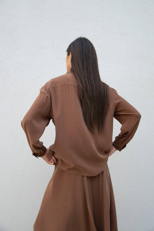 Shirt Man Shirt Choco-Brown