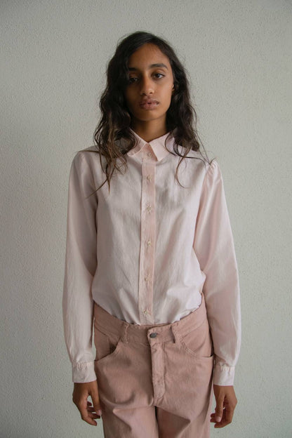Shirt Sari Shirt Pale-Pink