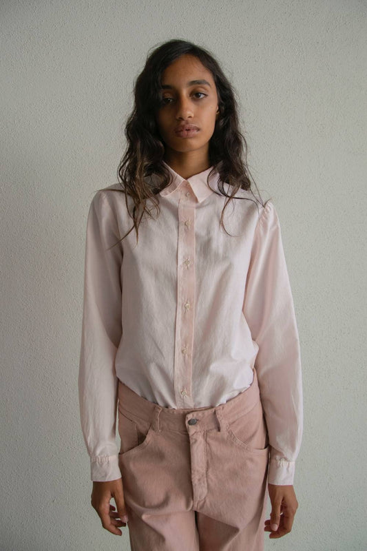 Shirt Sari Shirt Pale-Pink