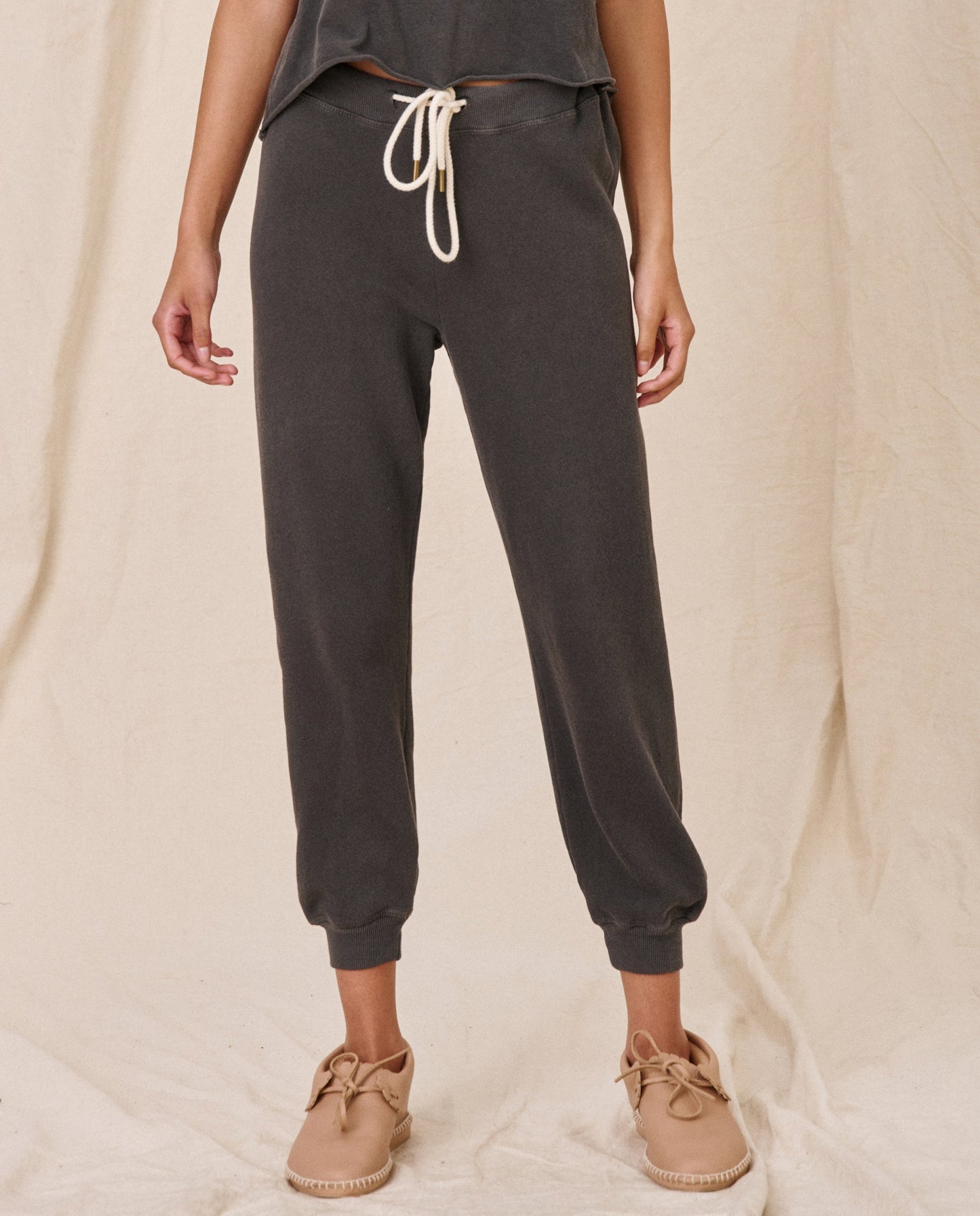 Pants B590085 Washed-Black