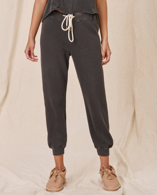 Pants B590085 Washed-Black