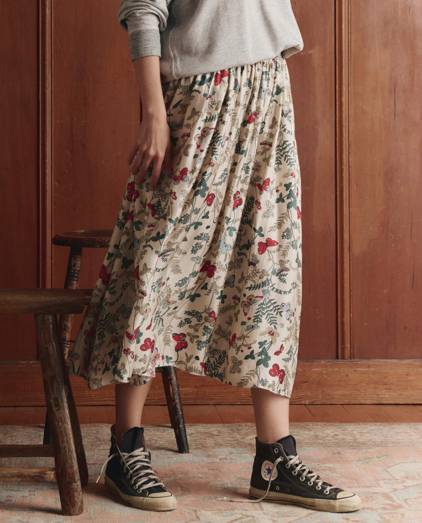 Skirt Canary K123060 Floating-Butterfly