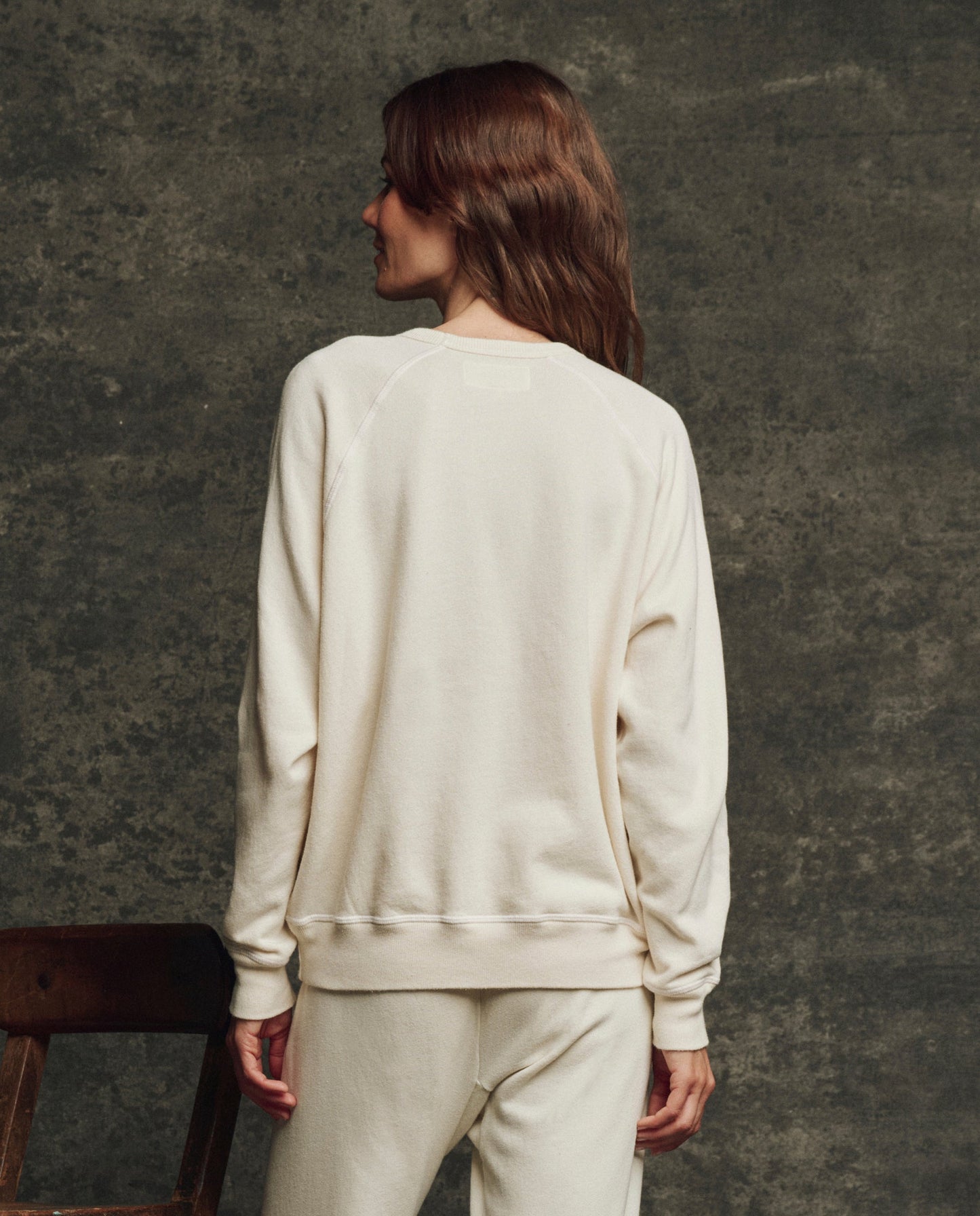 Sweatshirt College Sleigh True-Red