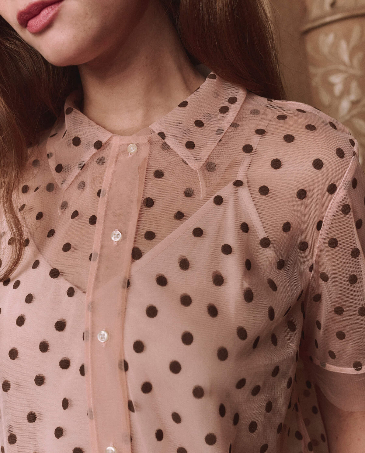 THE GREAT-475 COTILLION TOP-PINK DOT_02.jpg