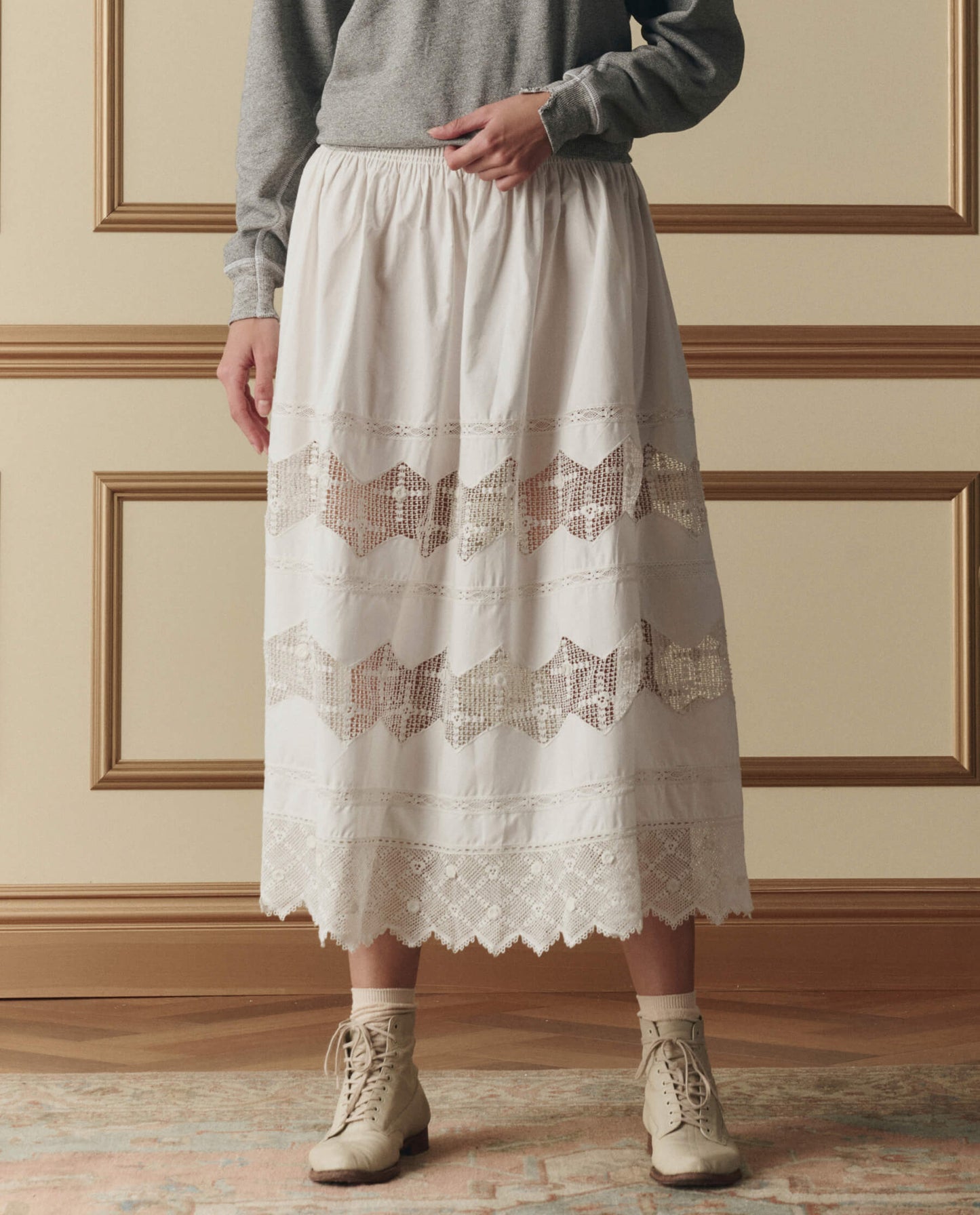 THE GREAT-475 CROCHET POLO-CREAM_02.jpg