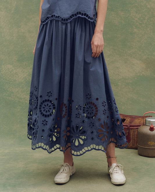 Skirt K157946 Vintage-Blue