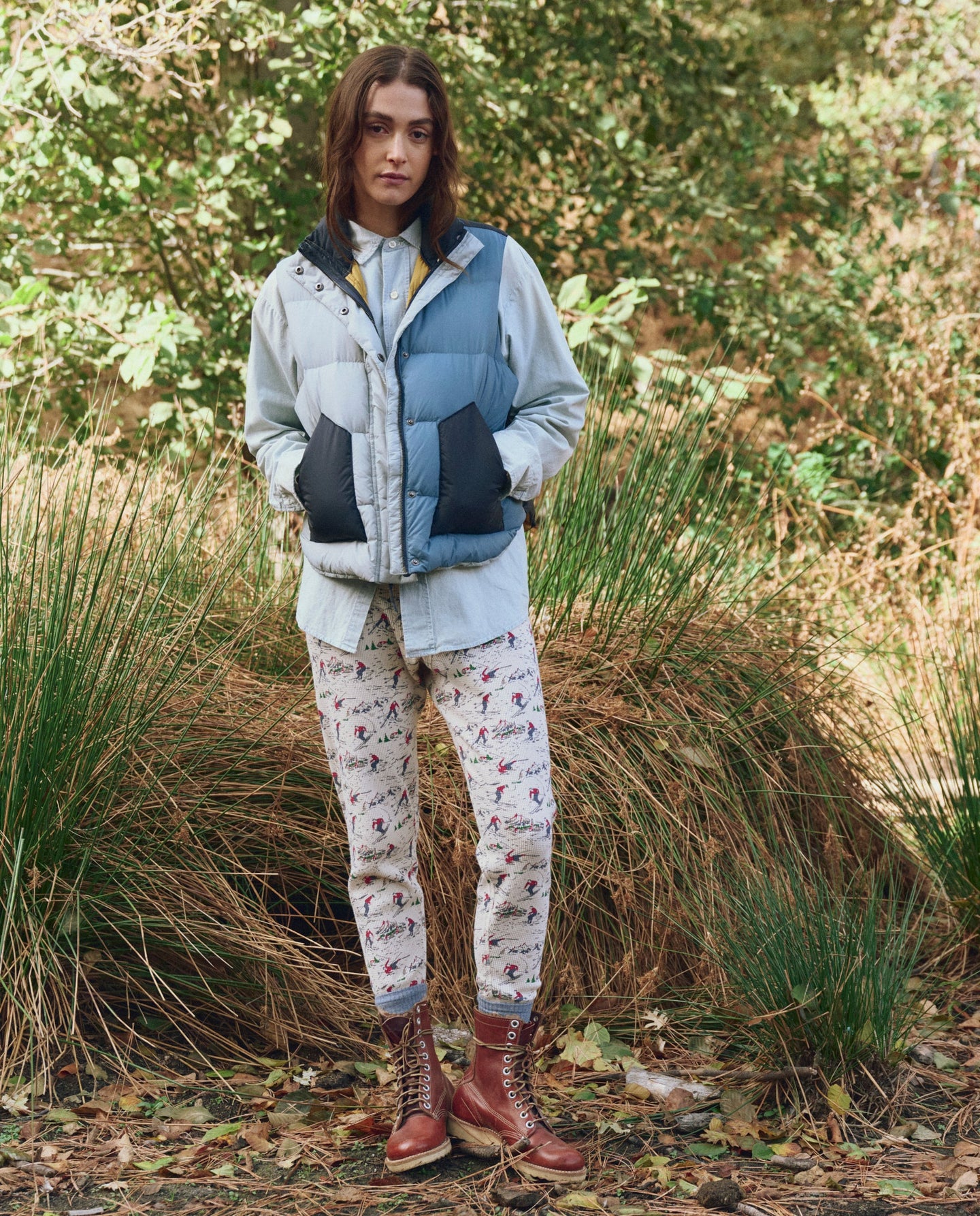 Gilet Polar Vest Navy-Colorblock