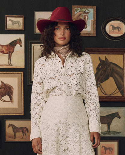 THE GREAT-475 RELIC LACE WEST SHIRT-CREAM_03.jpg