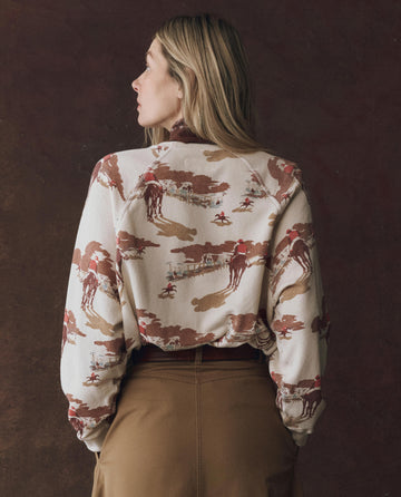Sweatshirt Slouch Rid Ho Riding-Horses