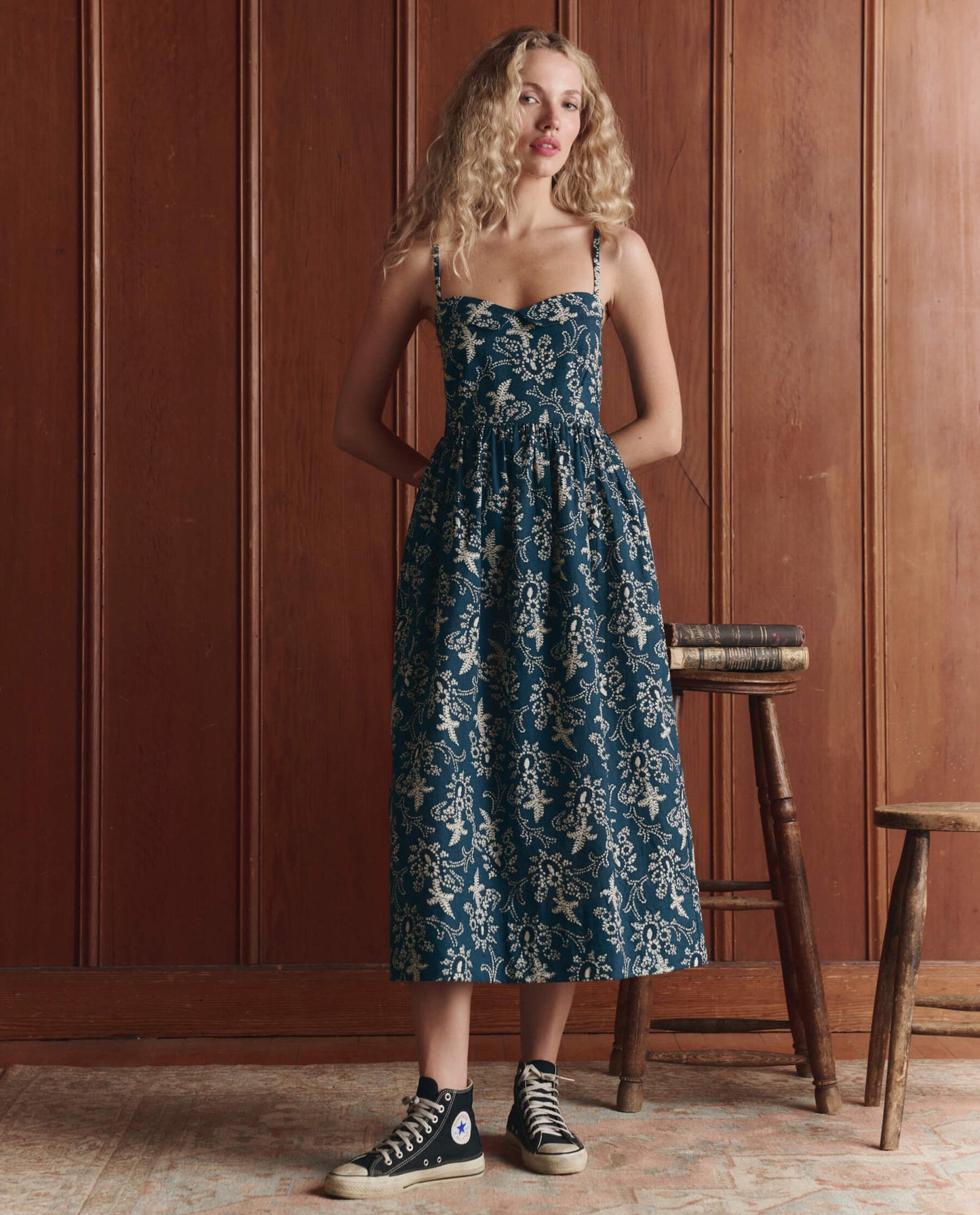Dress Verse Dress Indigo-Bandana