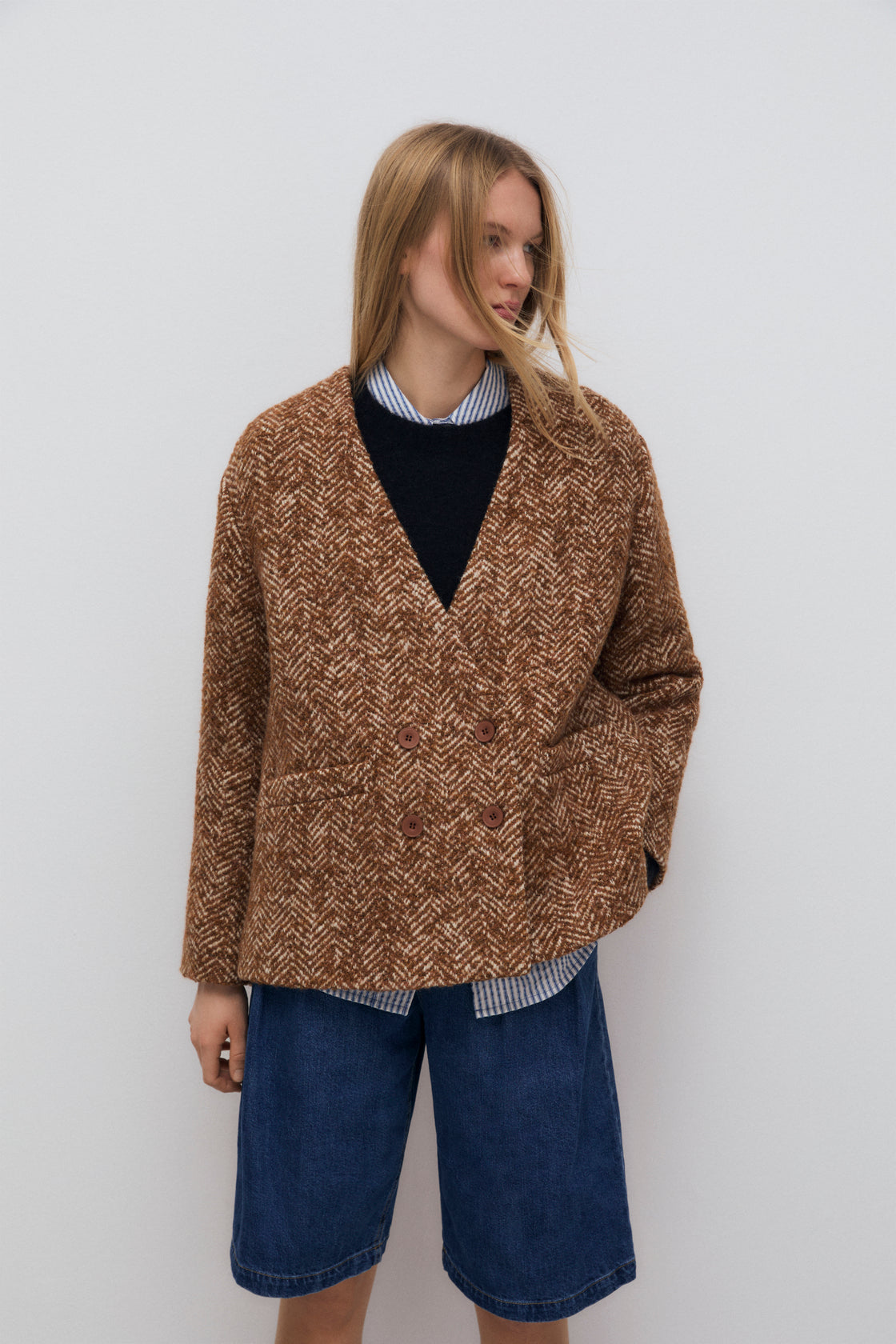 Jacket Daniela Blazer Camel-Touch