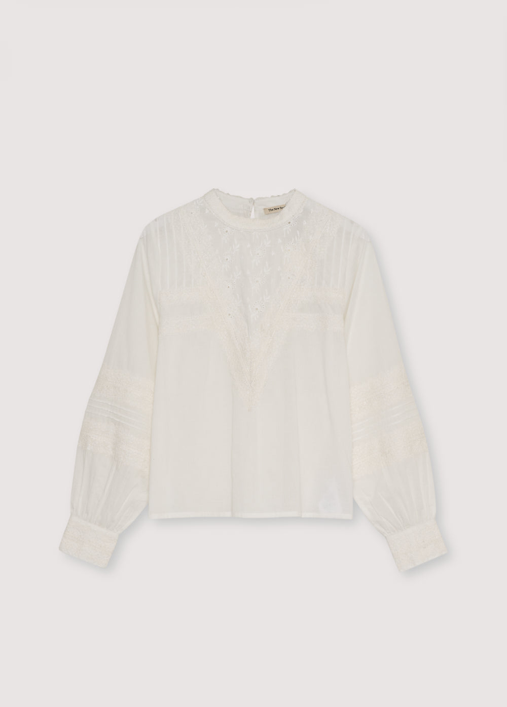 Blouse Perla Blouse Moonlight-White