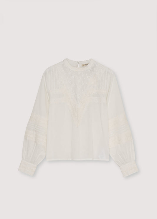 Blouse Perla Blouse Moonlight-White