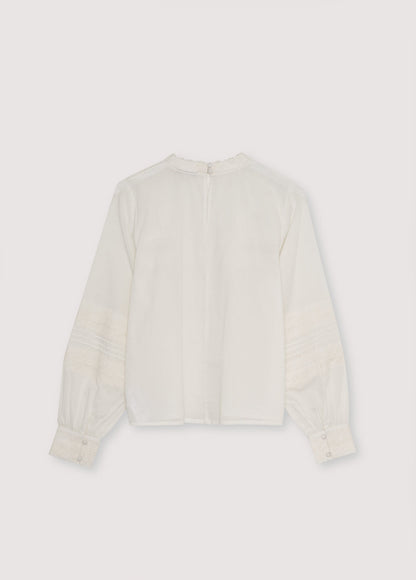 Blouse Perla Blouse Moonlight-White