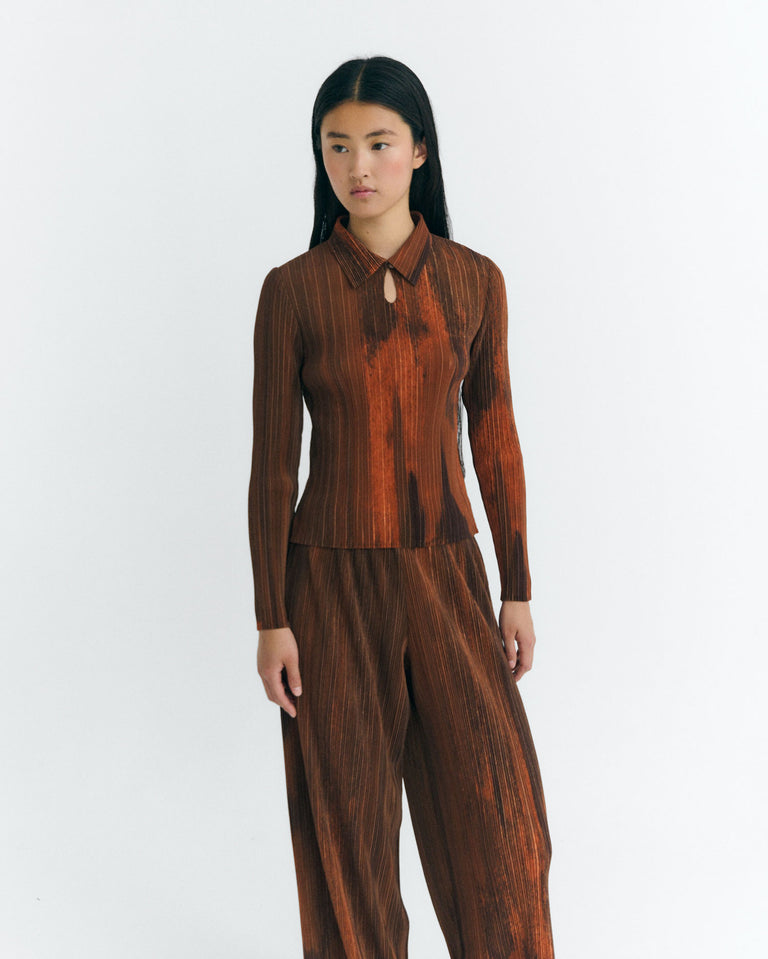 Sweatshirt Agostina Ombre Orange