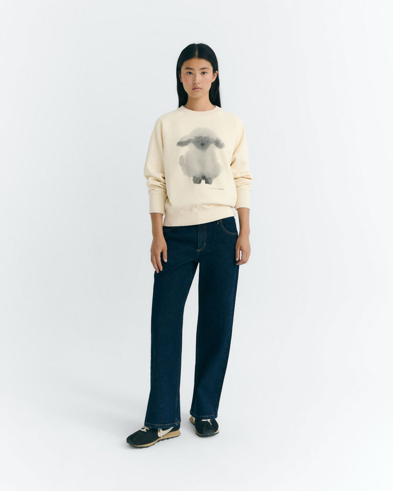 Sweatshirt Bonnie Cloud She White