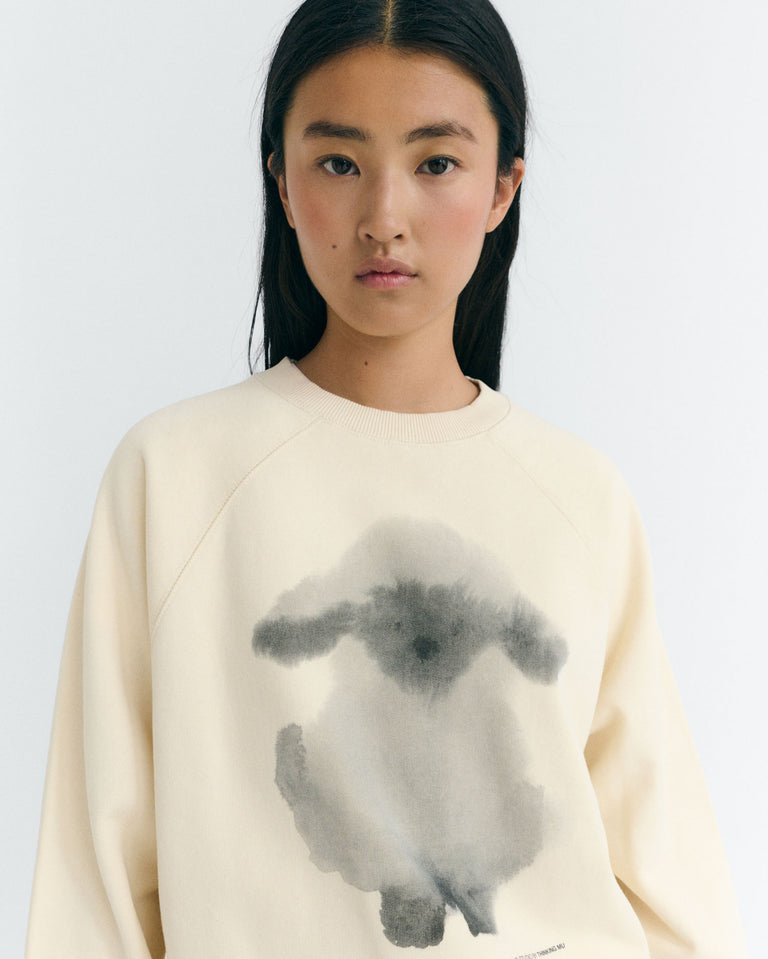 Sweatshirt Bonnie Cloud She White