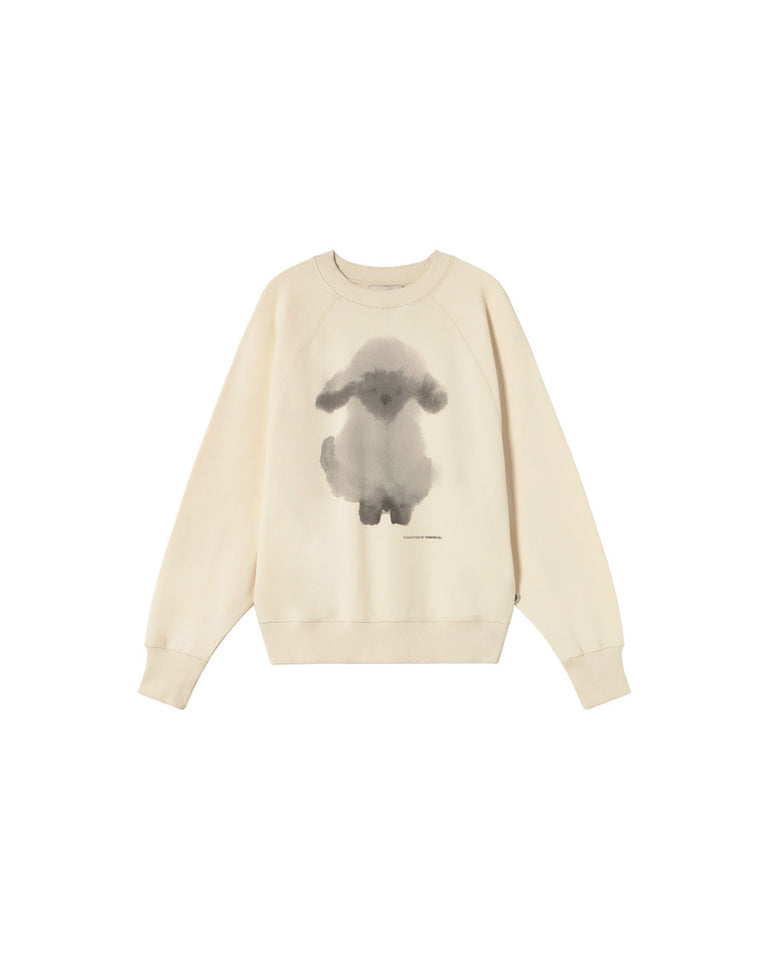 Sweatshirt Bonnie Cloud She White