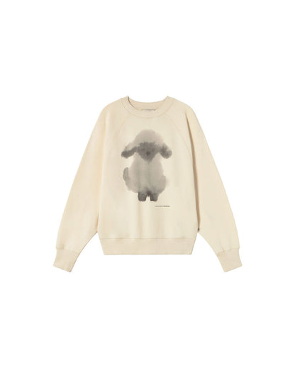 Sweatshirt Bonnie Cloud She White