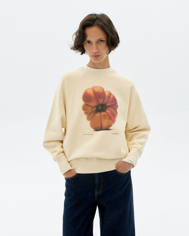 Sweatshirt Bonnie Tomaquet White