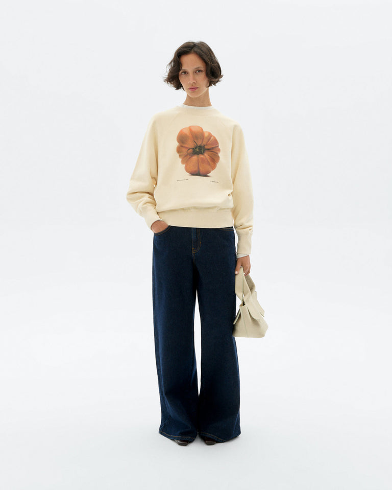 Sweatshirt Bonnie Tomaquet White