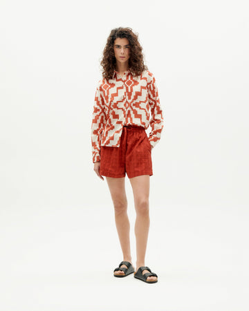 Shorts Geranio Orangered