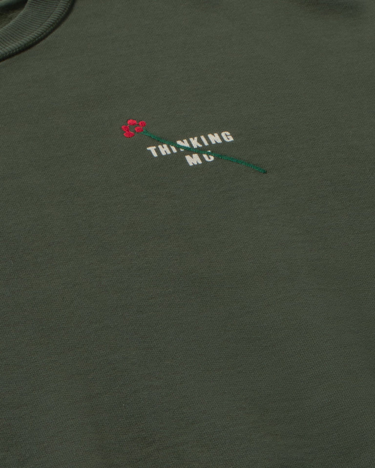 Sweatshirt Jodie Flower Tm Green