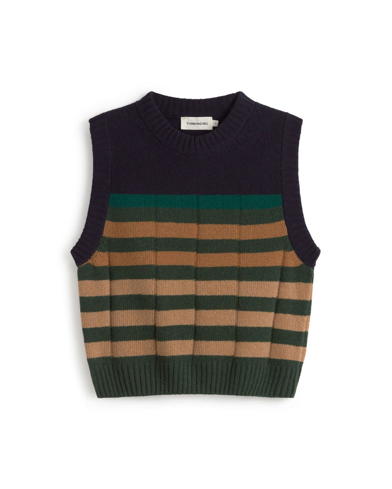 Vest Sherry Multi-Green