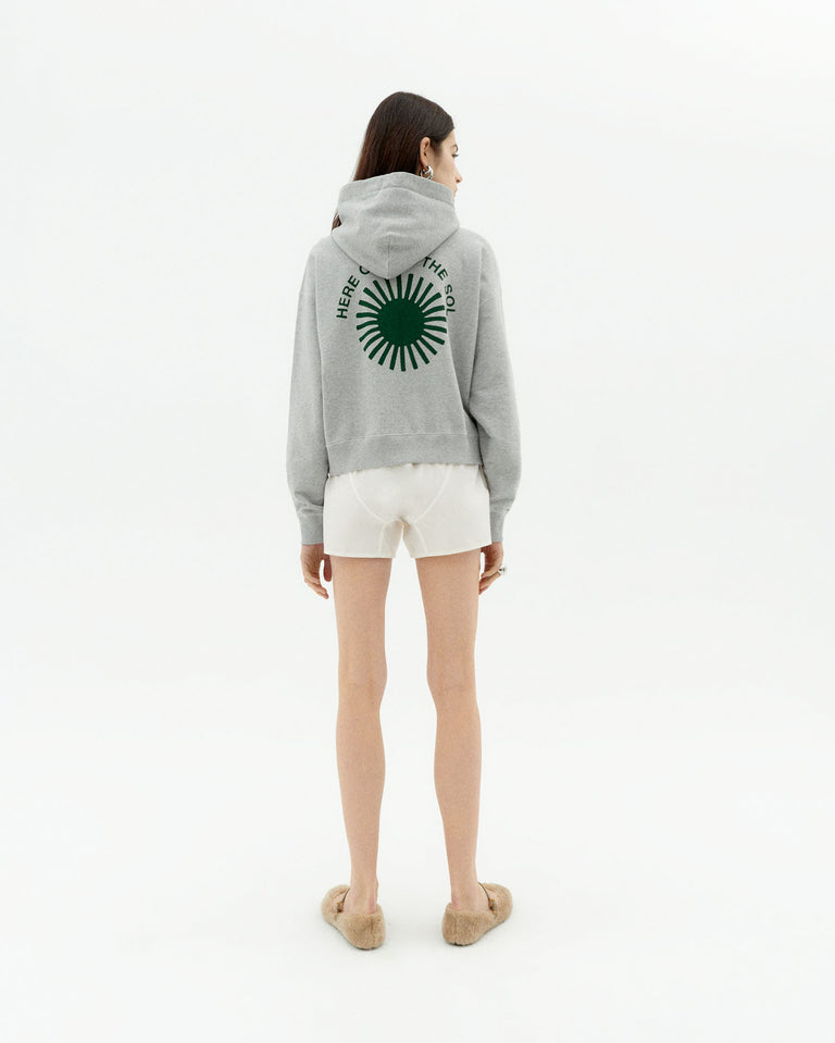 Hoodie Valeria Retro S Grey