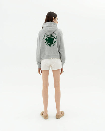 Hoodie Valeria Retro S Grey