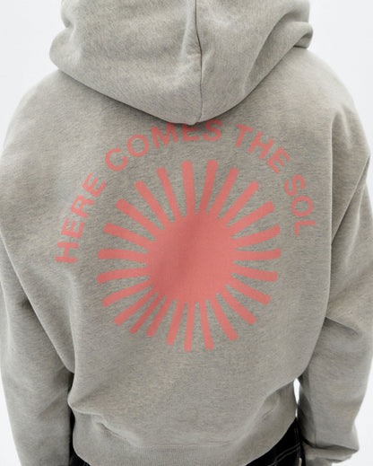 Hoodie Valeria Retro S Grey