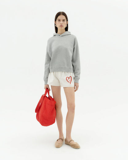 Hoodie Valeria Retro S Grey