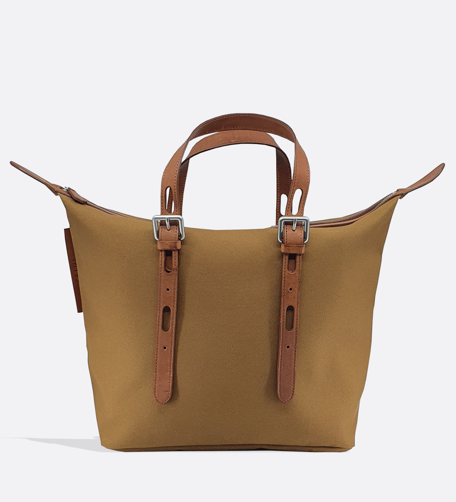 Bag Double Twill Cabas N Tote Cabasv02002 Caramel-Tonique